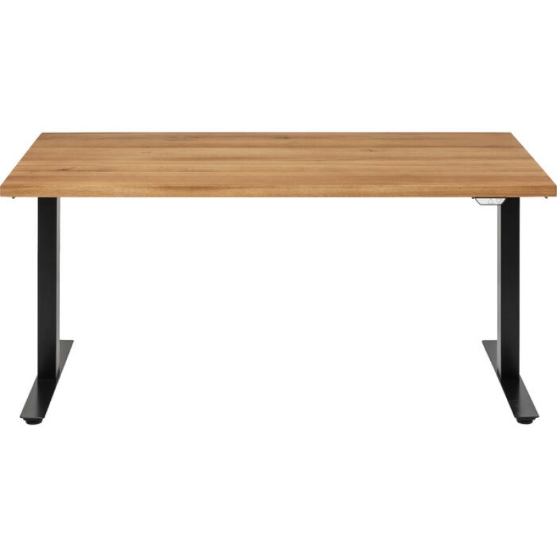 Desk Office Jackie Oak Black 160x80